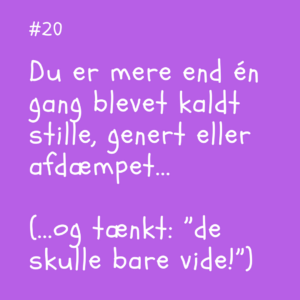 Er du introvert? 20